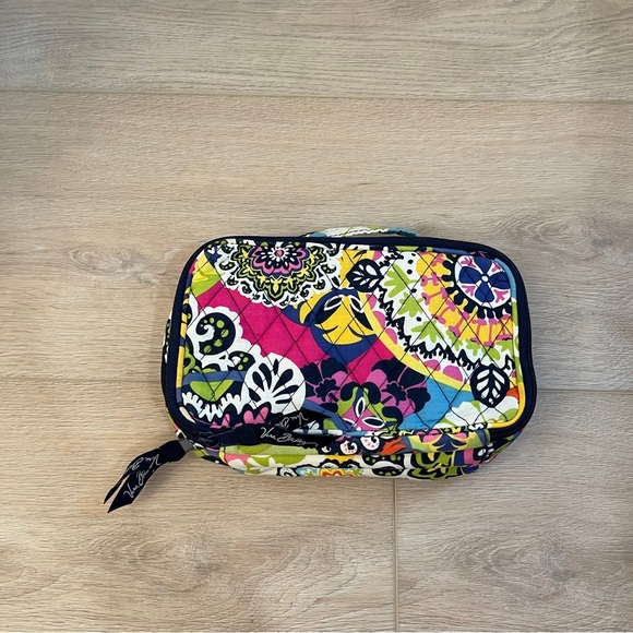 Vera Bradley Handbags - Vera Bradley Floral Paisley Small Travel Cosmetic Bag
